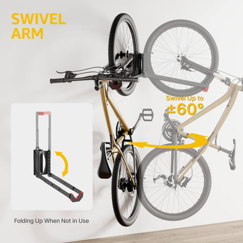 Rotating Bike Wall Mountno Need To Lift Heavy Bikes