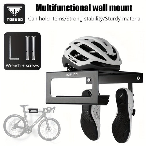 Multi-Functional Heavy-Duty Bicycle Wall Mount