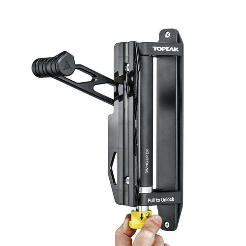Wall mounted parking rack